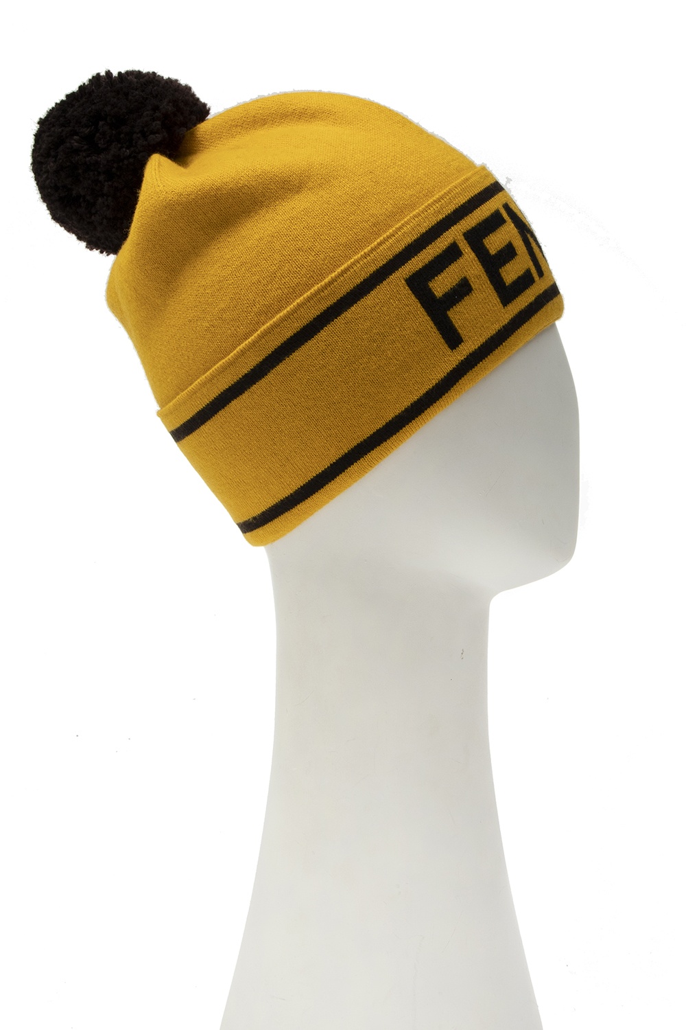 Fendi pom discount pom beanie